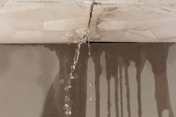 Professional Burst Pipe Cleanup technician working in Long Valley, NJ